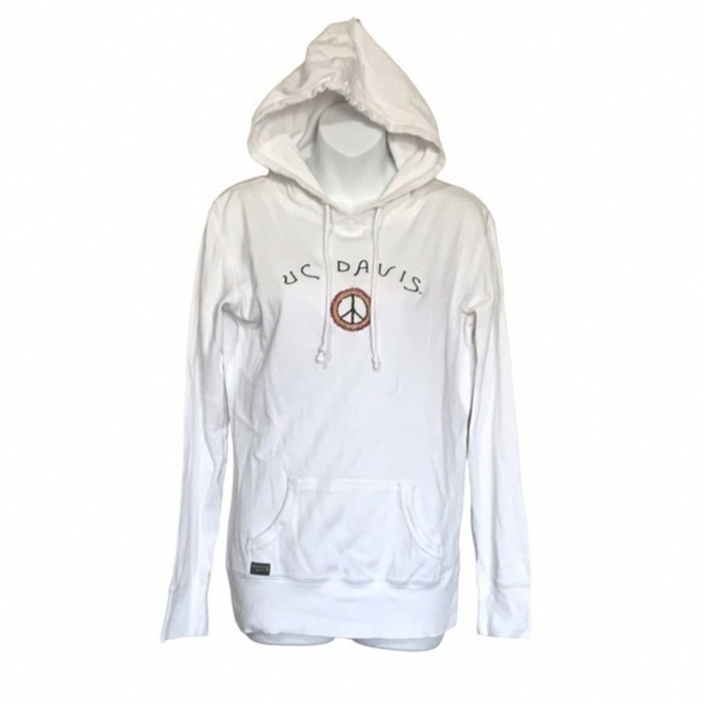 Jansport White Ribbed Texture Apparel